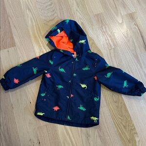 Carter's Navy Dinosaur Raincoat